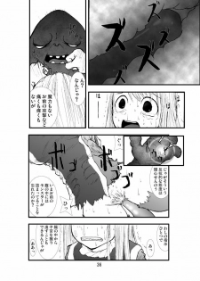 [Zettai Kanzen Rippoutai] Anaru matsuri soryo rengoku kokan odaku (Dragon Quest) - page 35