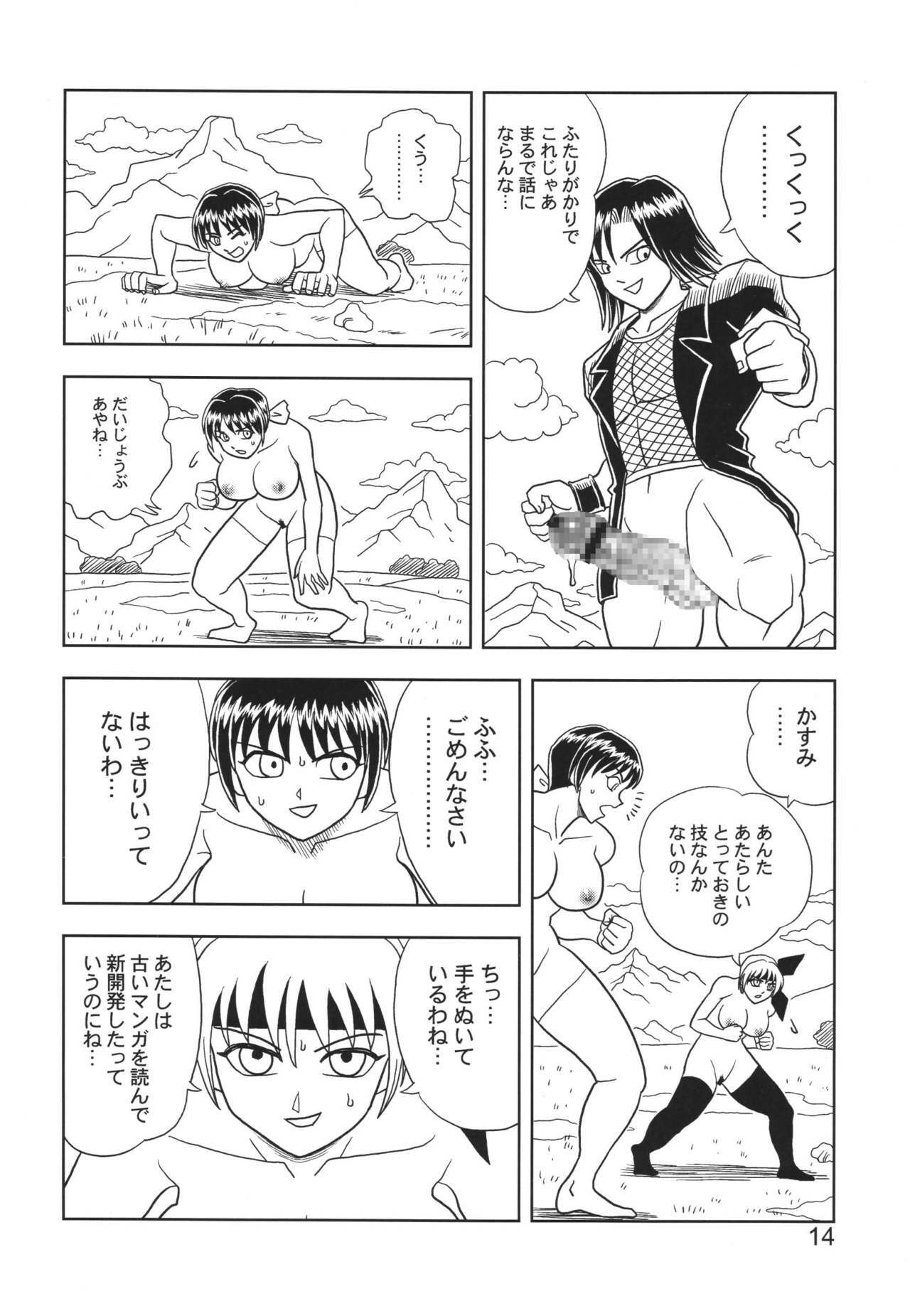 [Muchi Muchi 7 (Hikami Dan, Terada Zukeo)] Kasumi or Ayane (Dead or Alive) page 14 full