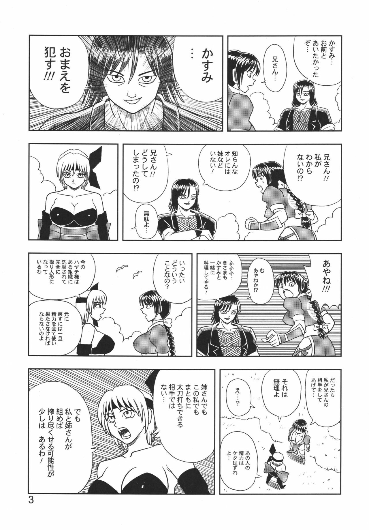 [Muchi Muchi 7 (Hikami Dan, Terada Zukeo)] Kasumi or Ayane (Dead or Alive) page 3 full