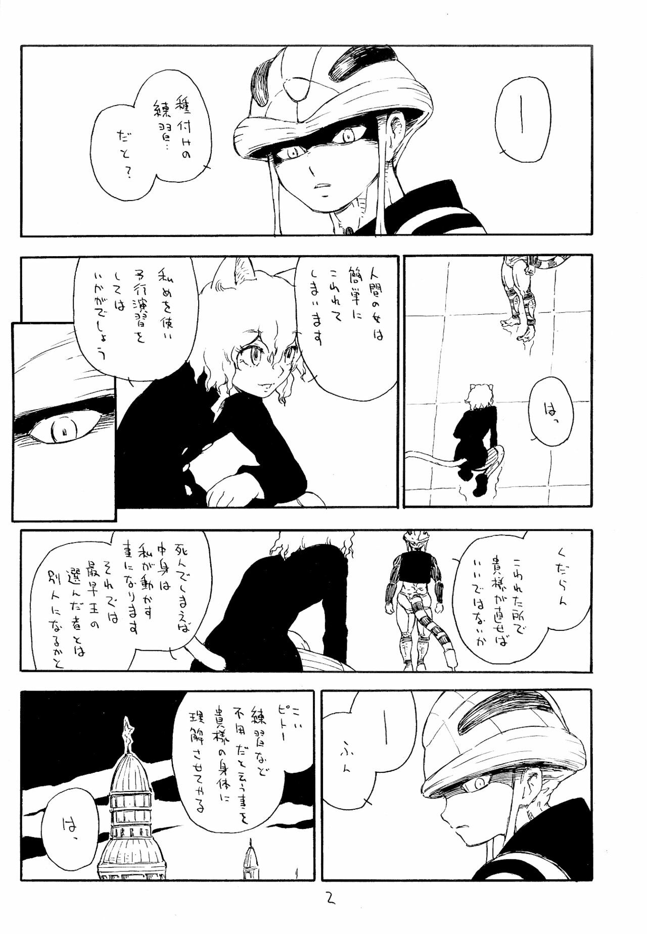 (C73) [kuro inu sha (Inumaru)] Shounen ero koneko (Hunter x Hunter) page 3 full