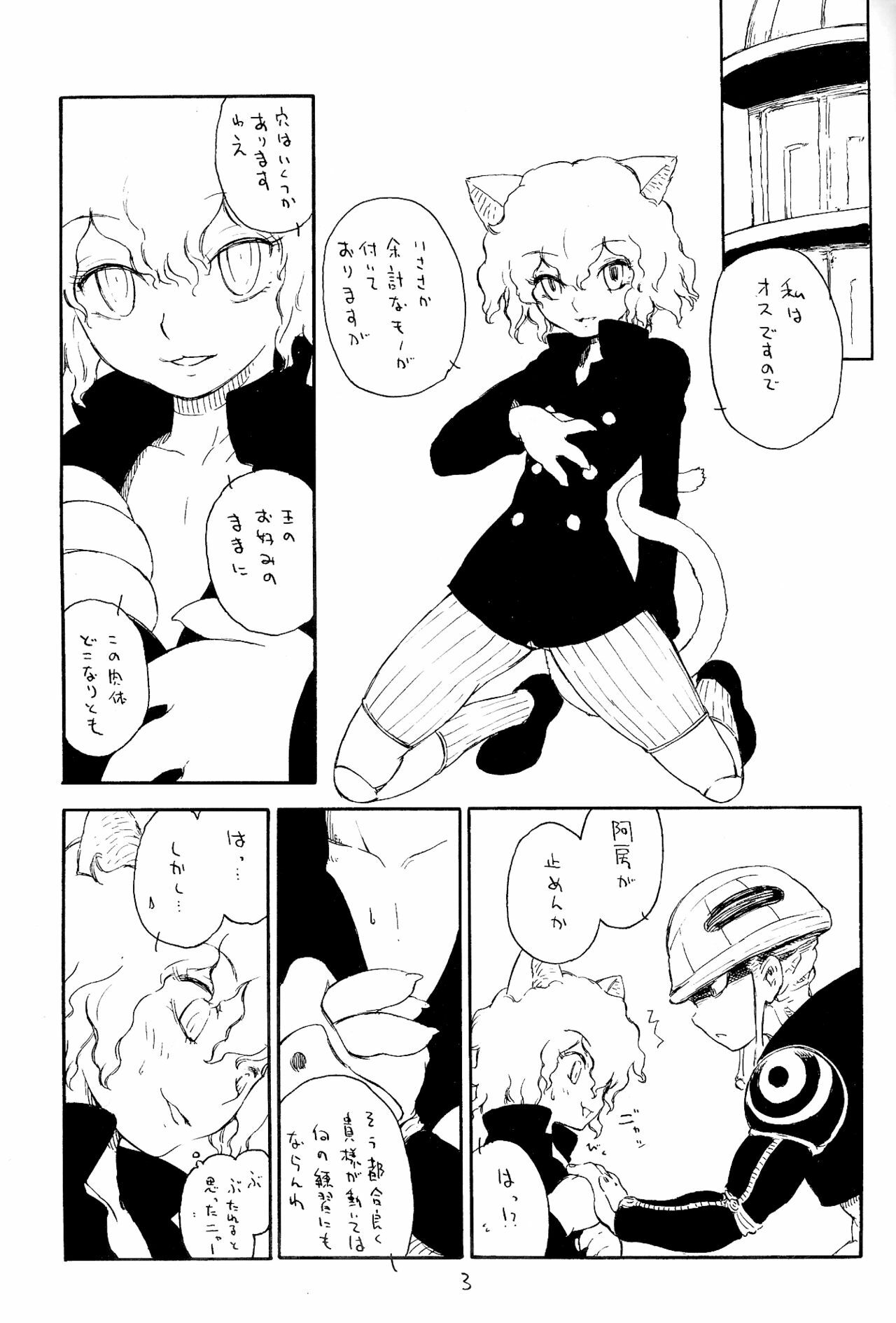 (C73) [kuro inu sha (Inumaru)] Shounen ero koneko (Hunter x Hunter) page 4 full