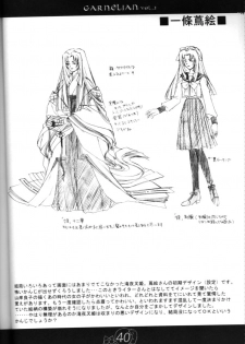[CARNELIAN] CARNELIAN vol.2 - Re·Leaf Settei Shiryou Tsudo - page 39