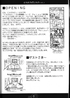 [CARNELIAN] CARNELIAN vol.2 - Re·Leaf Settei Shiryou Tsudo - page 5