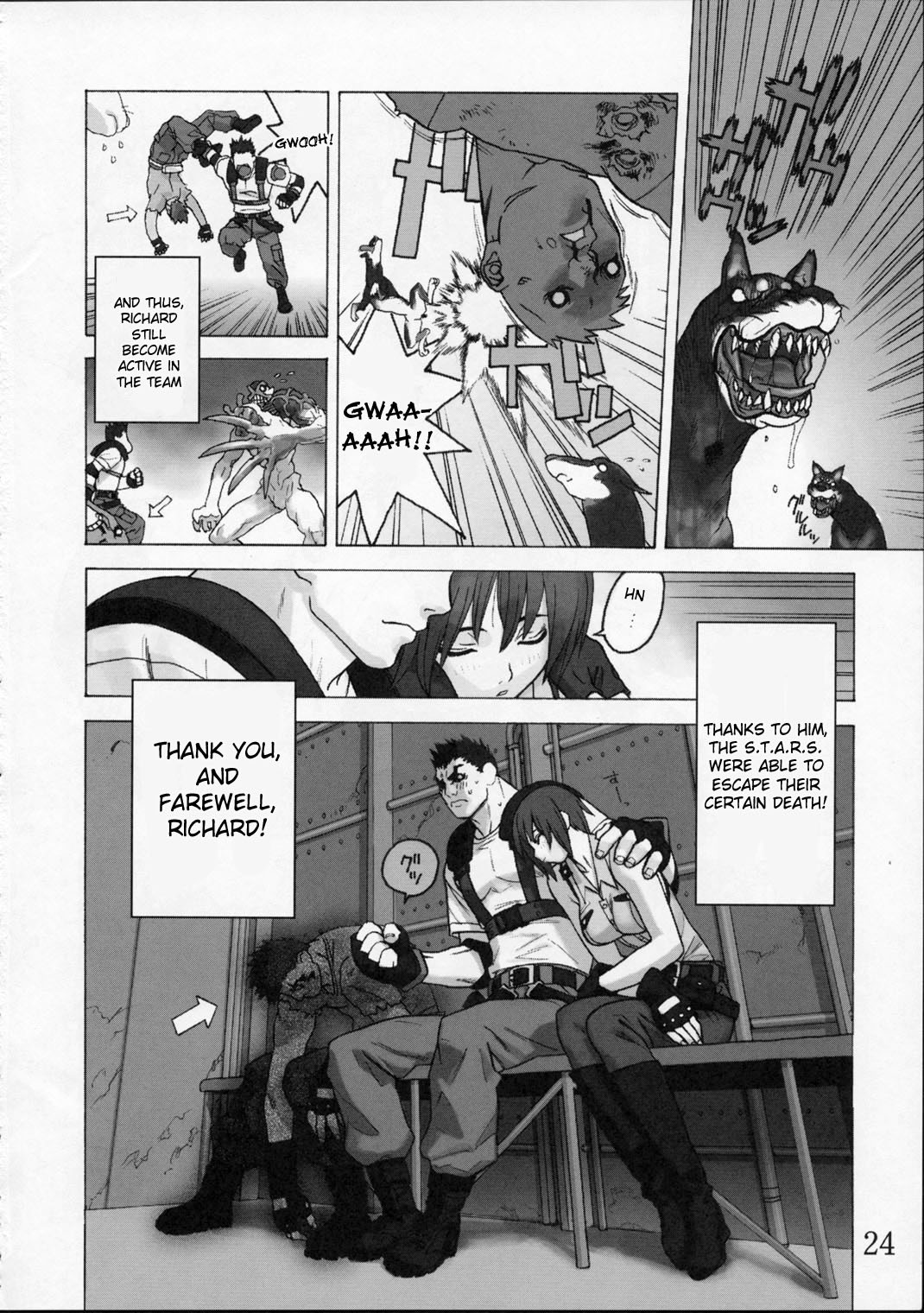 [Harimaya (Ouma Bunshichirou)] Shunkashuutou Vol.01 (street fighter)[ENG/JAP] page 23 full