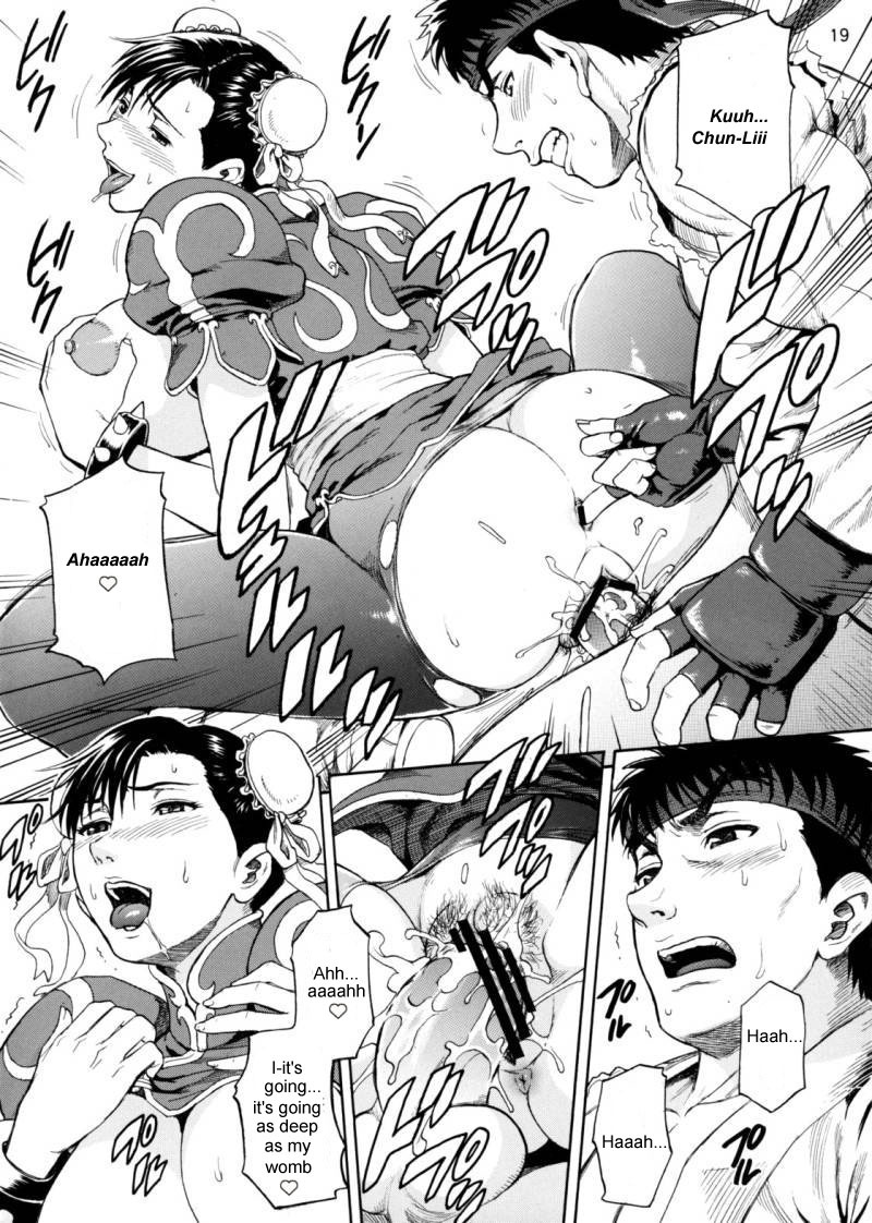 (C74) [Bakuretsu Fusen (Denkichi)] We Gotta Power! (Street Fighter) [English] page 18 full