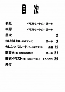 (C72)[Leaf Party (Nagare Ippon)] Lele Pappa Vol.11 Busourenkin (Mai-Hime) - page 3