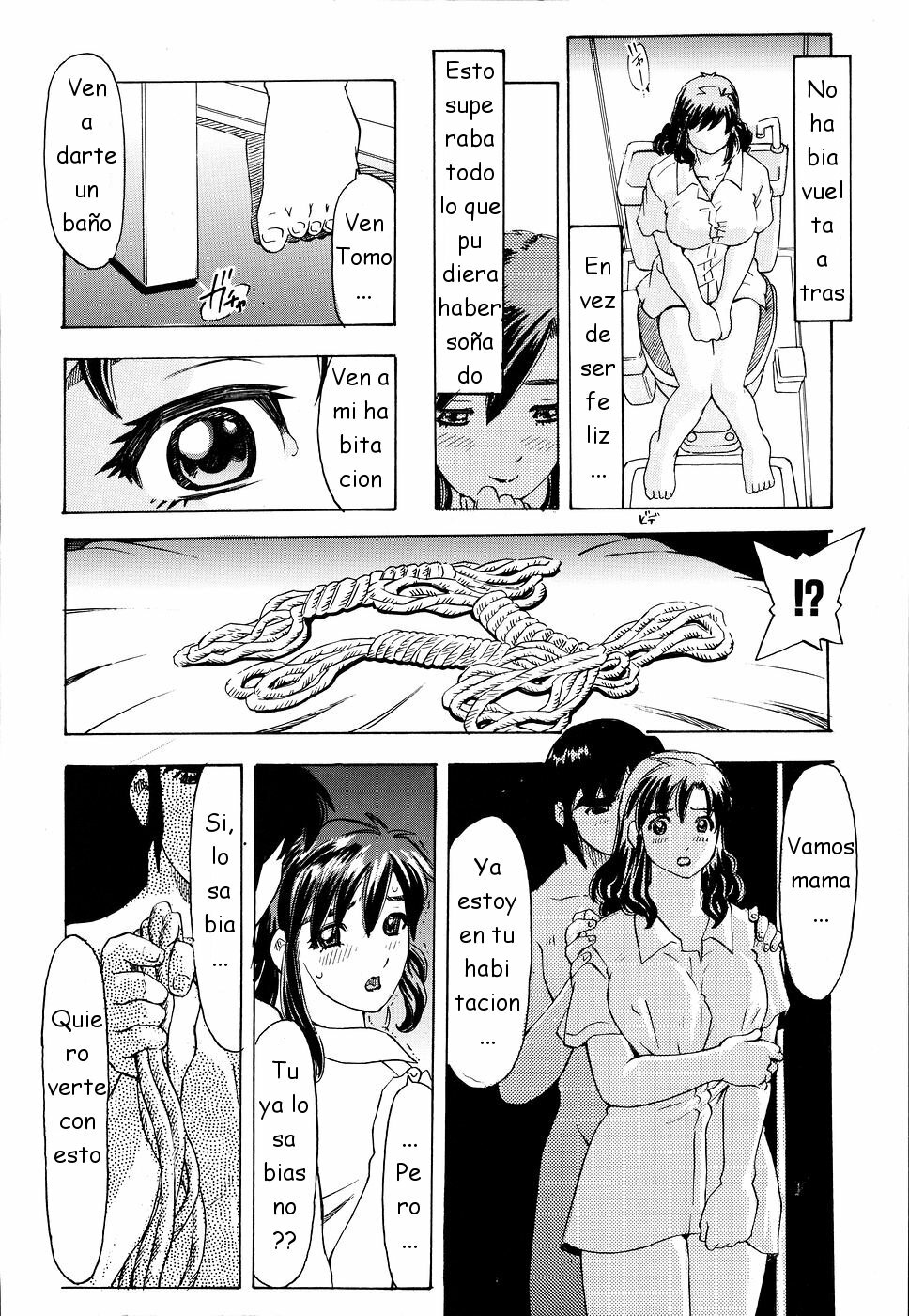 [Hitotsu Yukimoto] Inshoku no Kizuna - The contract of an indecent color [Spanish] page 40 full