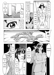 [Hitotsu Yukimoto] Inshoku no Kizuna - The contract of an indecent color [Spanish] - page 40