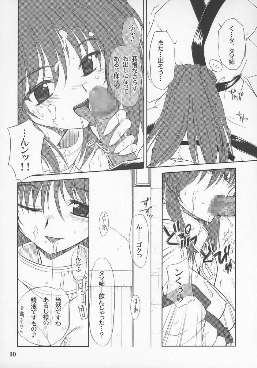 (C70) [GAZEL FORM (Mafuyu no Suika)] Karu-tama (ToHeart 2) page 9 full