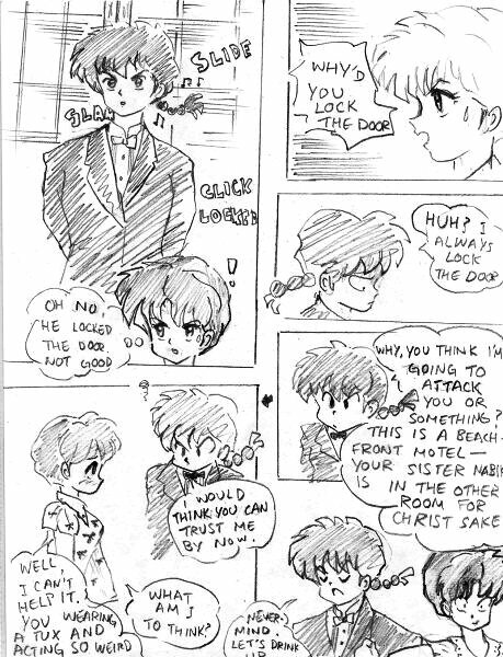 Ranma 1/2 Ranma M Sex-ED from Nabiki page 21 full