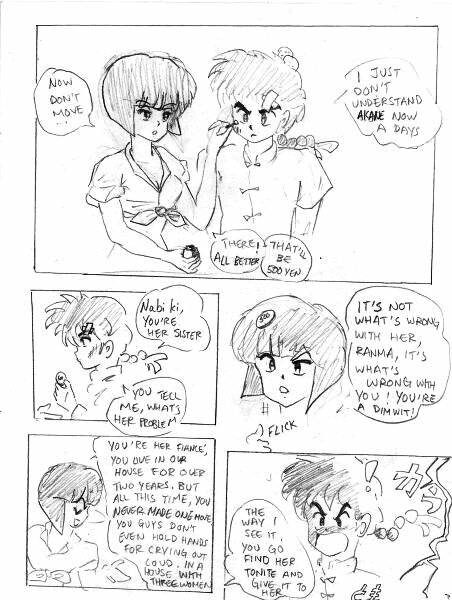 Ranma 1/2 Ranma M Sex-ED from Nabiki page 3 full