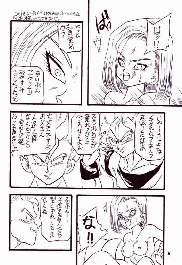 (CR14) [Ayashii Yatsura (Ayashi Ayashibe)] Play Dragon 4 (Dragon Ball Z) page 4 full