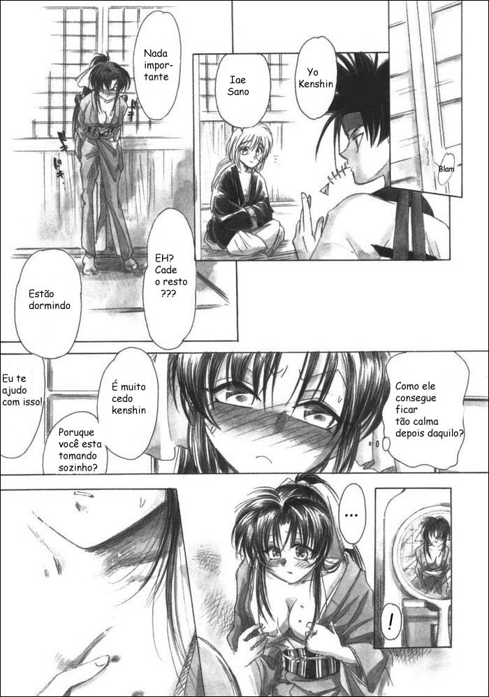 (C53) [Yamaguchirou (Yamaguchi Shinji)] Jinchuu (Rurouni Kenshin) [Portuguese-BR] page 11 full