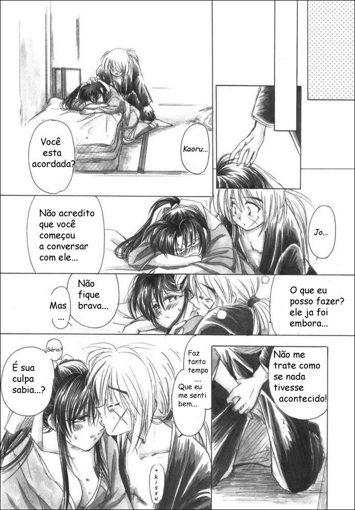 (C53) [Yamaguchirou (Yamaguchi Shinji)] Jinchuu (Rurouni Kenshin) [Portuguese-BR] page 13 full