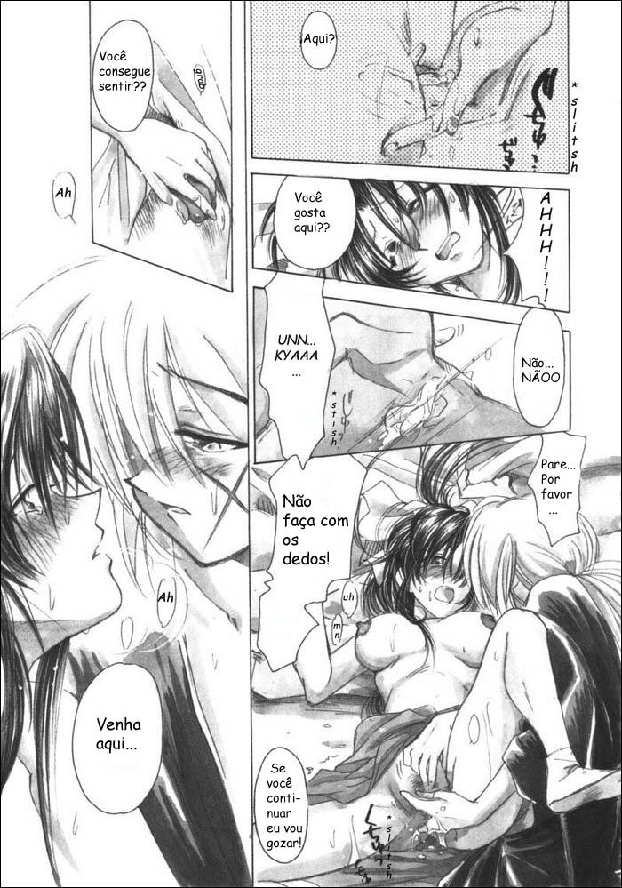 (C53) [Yamaguchirou (Yamaguchi Shinji)] Jinchuu (Rurouni Kenshin) [Portuguese-BR] page 15 full