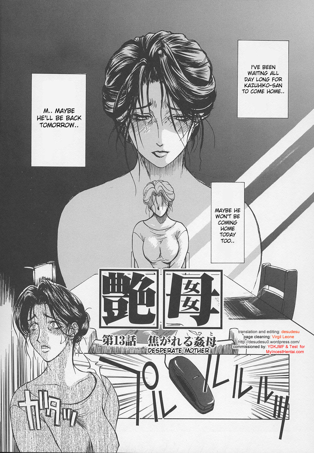 [Miyabi Tsuzuru] Enbo -Kanzenban- | Erotic Heart Mother [English] [desudesu] page 214 full