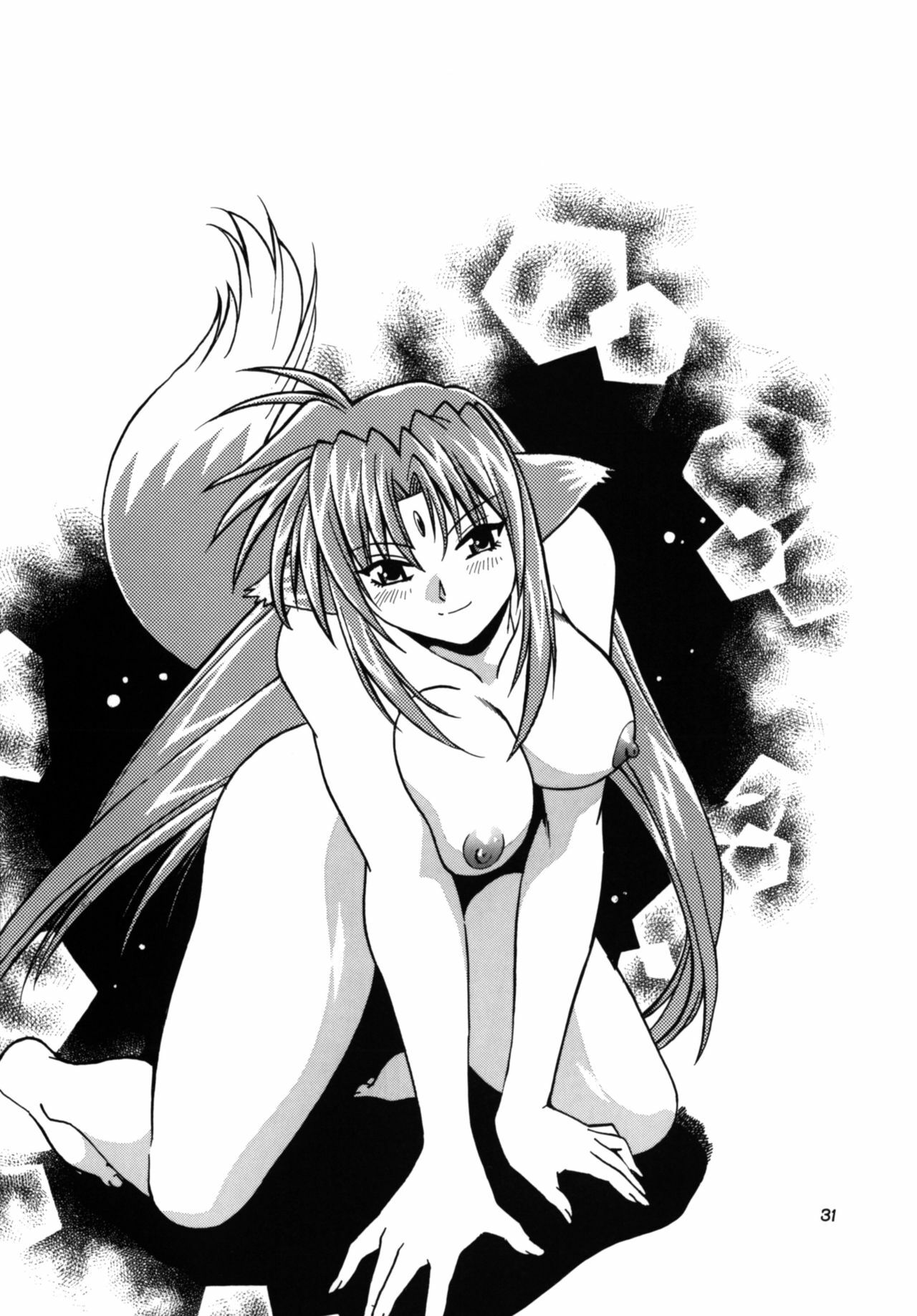 (SC34) [Studio Katsudon (Manabe Jouji)] Kemonotachi no Bansan (Mahou Shoujo Lyrical Nanoha) page 31 full