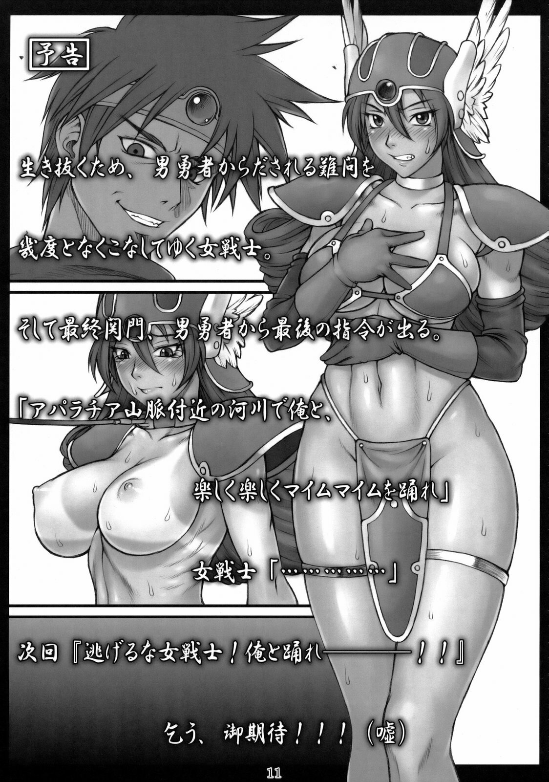 (C75) [Nagaredamaya (Various)] DQN.RED (Dragon Quest of Nakedness. RED) (Dragon Quest) page 10 full