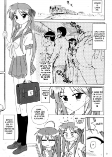 (COMIC1☆2) [BLACK DOG (Kuroinu Juu)] Man in the Mirror (Lucky Star) [Portuguese-BR] - page 2