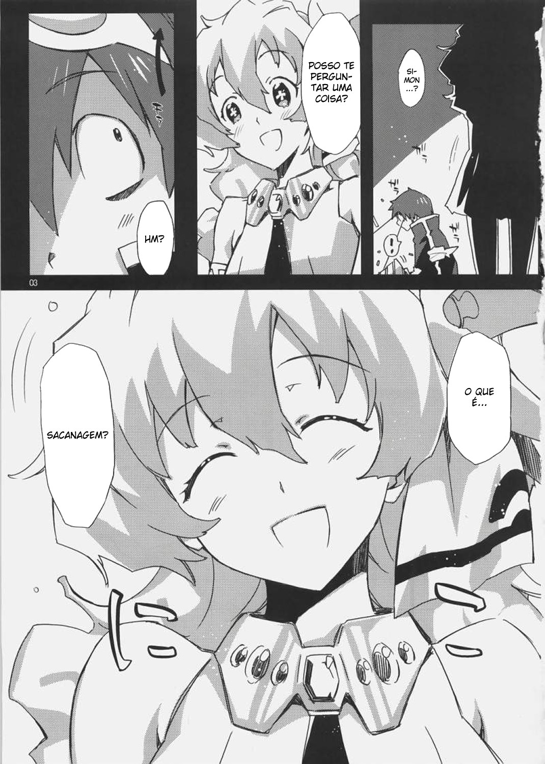 [Circle ED (ED)] Nia-hime no Eroi Hon ～ Ecchi tte Ittai nan desu ka? ～ (Tengen Toppa Gurren Lagann) [Portuguese-BR] page 2 full