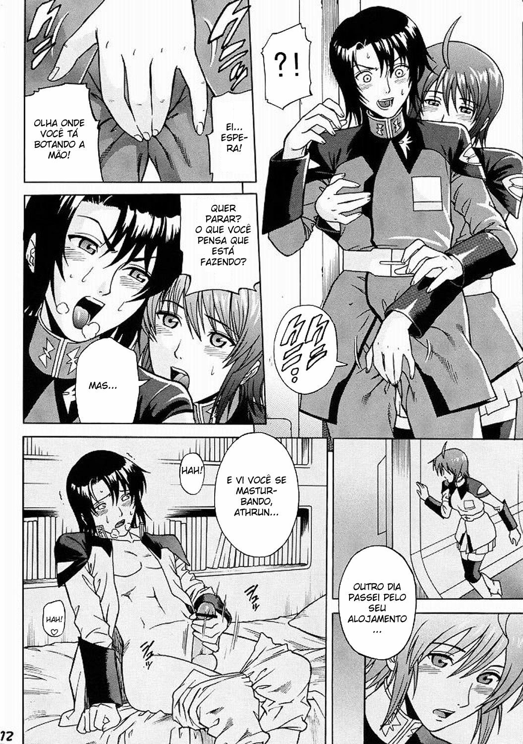 (C68) [Bakuretsu Fusen (Denkichi)] Burst!! Vol. 3 (Mobile Suit Gundam SEED DESTINY) [Portuguese-BR] [BartSSJ] page 11 full