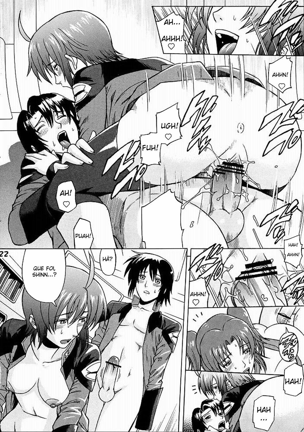 (C68) [Bakuretsu Fusen (Denkichi)] Burst!! Vol. 3 (Mobile Suit Gundam SEED DESTINY) [Portuguese-BR] [BartSSJ] page 21 full