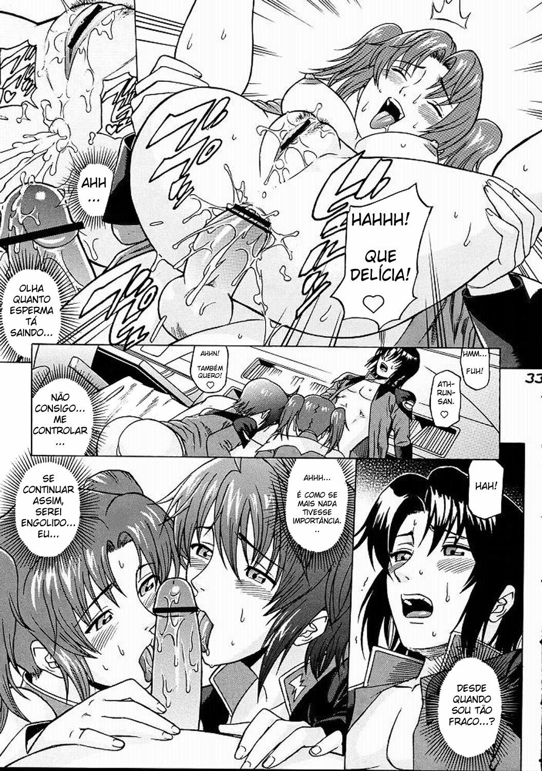 (C68) [Bakuretsu Fusen (Denkichi)] Burst!! Vol. 3 (Mobile Suit Gundam SEED DESTINY) [Portuguese-BR] [BartSSJ] page 32 full