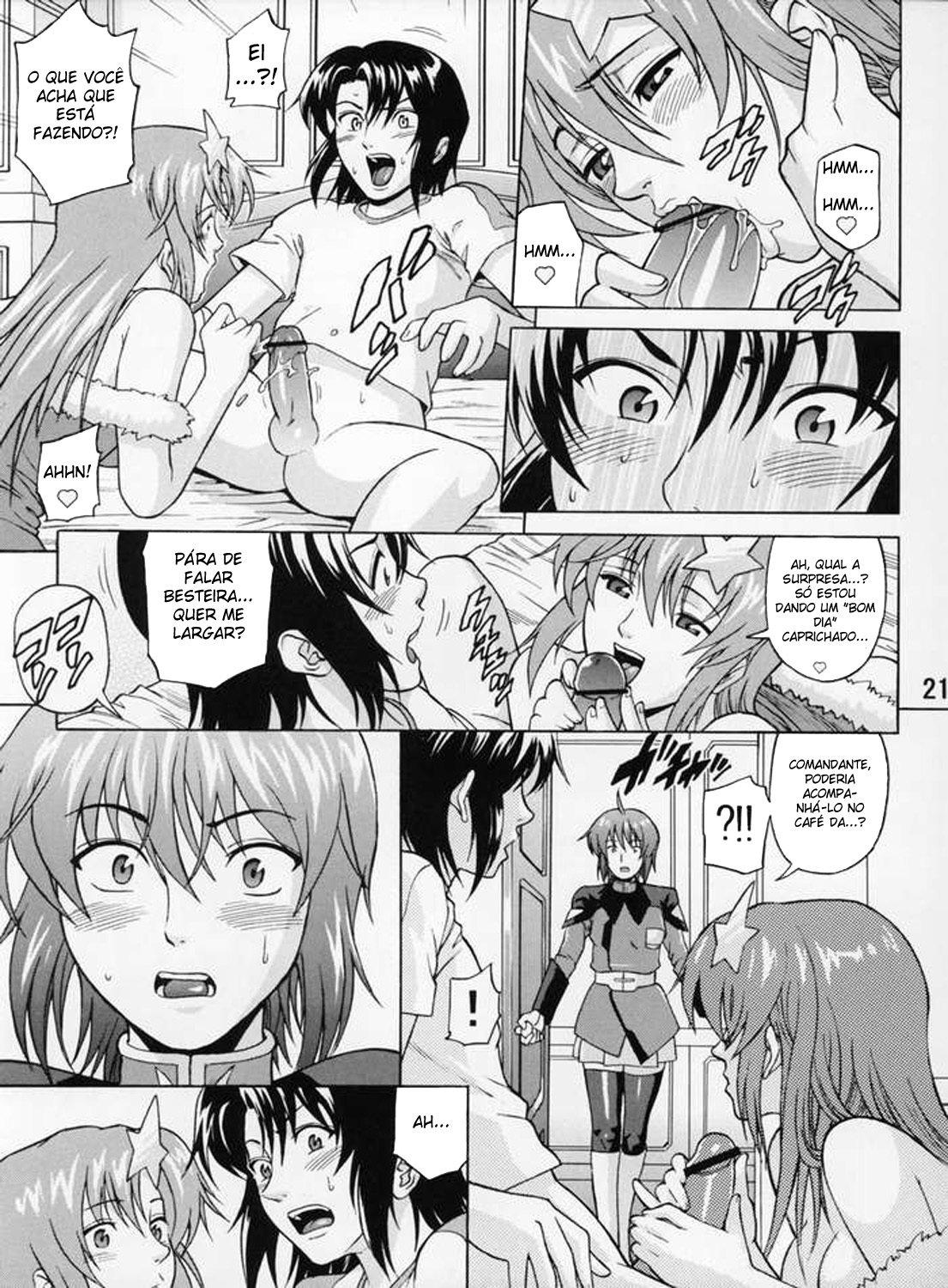 (C68) [Bakuretsu Fusen (Denkichi)] Burst!! Vol. 4 (Mobile Suit Gundam SEED DESTINY) [Portuguese-BR] [BartSSJ] page 18 full