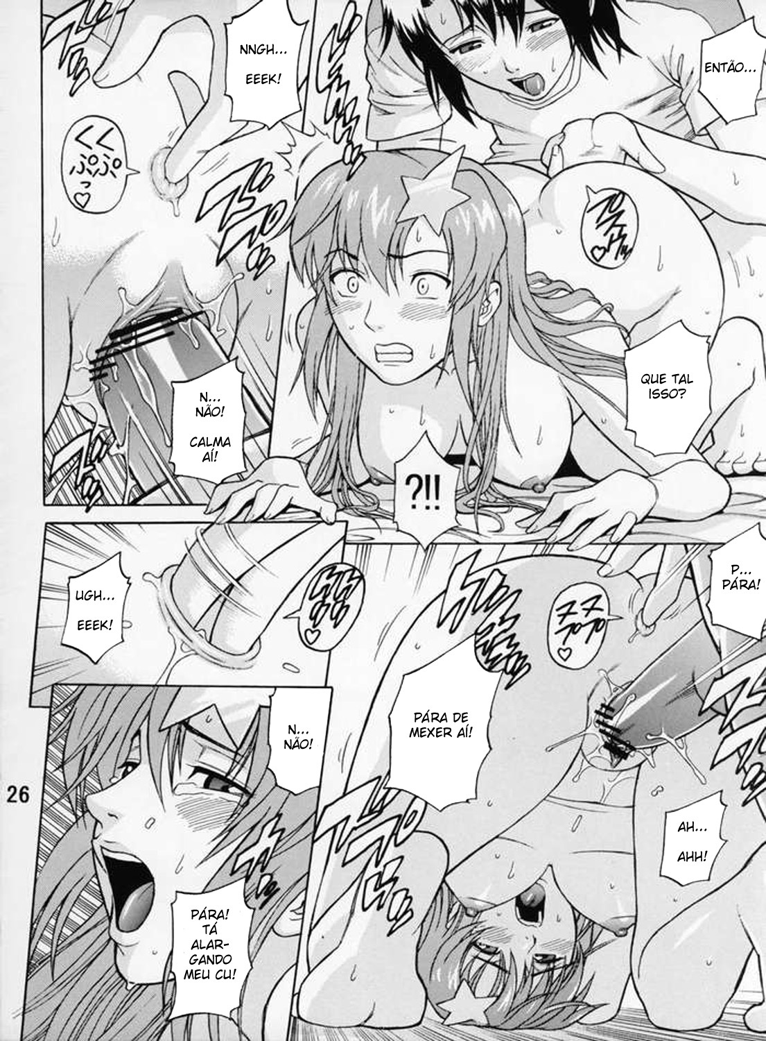 (C68) [Bakuretsu Fusen (Denkichi)] Burst!! Vol. 4 (Mobile Suit Gundam SEED DESTINY) [Portuguese-BR] [BartSSJ] page 23 full