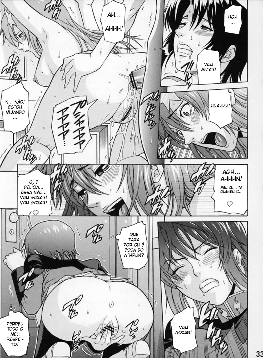 (C68) [Bakuretsu Fusen (Denkichi)] Burst!! Vol. 4 (Mobile Suit Gundam SEED DESTINY) [Portuguese-BR] [BartSSJ] page 30 full