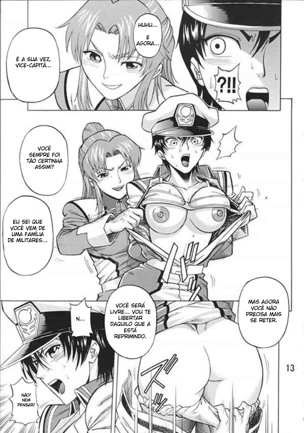 (CR35) [Bakuretsu Fusen (Denkichi)] Burst!! Vol. 1 (Mobile Suit Gundam SEED) [Portuguese-BR] [BartSSJ] page 12 full