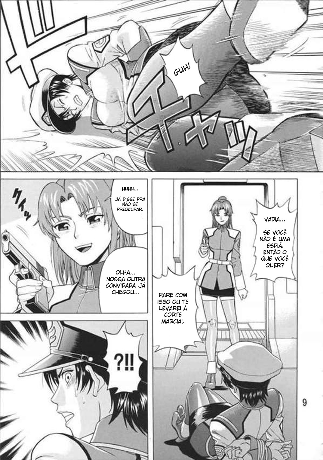 (CR35) [Bakuretsu Fusen (Denkichi)] Burst!! Vol. 1 (Mobile Suit Gundam SEED) [Portuguese-BR] [BartSSJ] page 8 full