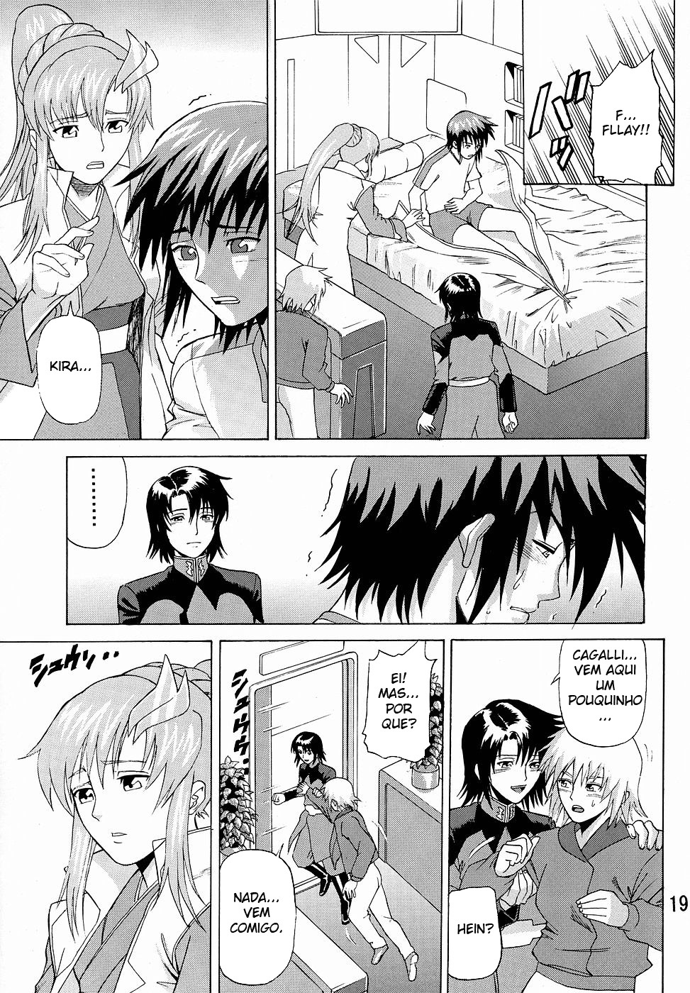 (CR35) [Bakuretsu Fusen (Denkichi)] Burst!! Vol. 2 (Mobile Suit Gundam SEED) [Portuguese-BR] [BartSSJ] page 18 full