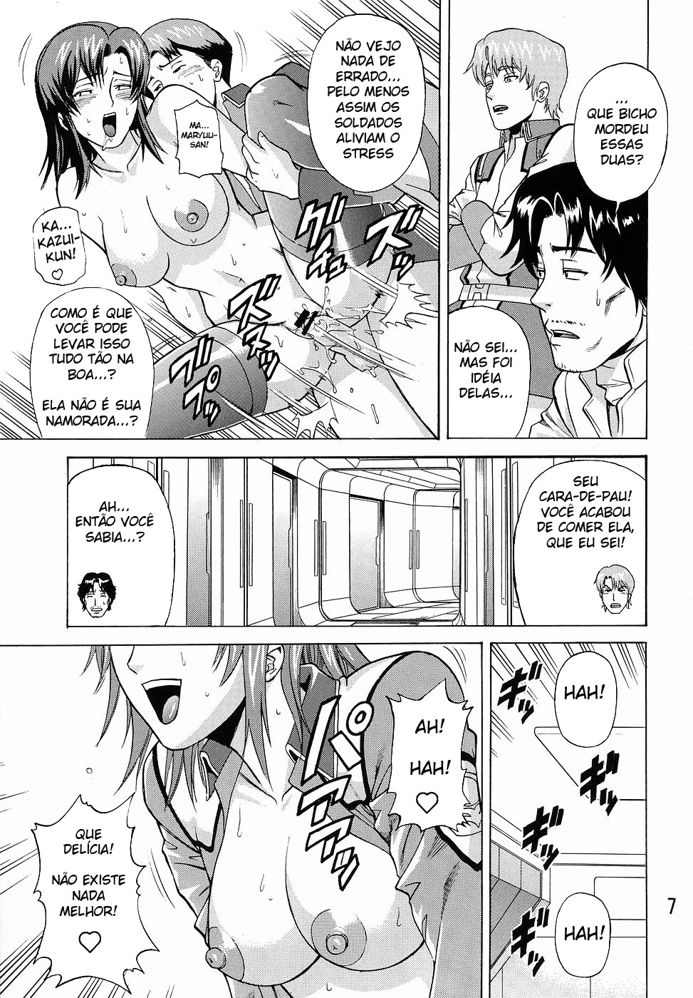 (CR35) [Bakuretsu Fusen (Denkichi)] Burst!! Vol. 2 (Mobile Suit Gundam SEED) [Portuguese-BR] [BartSSJ] page 6 full