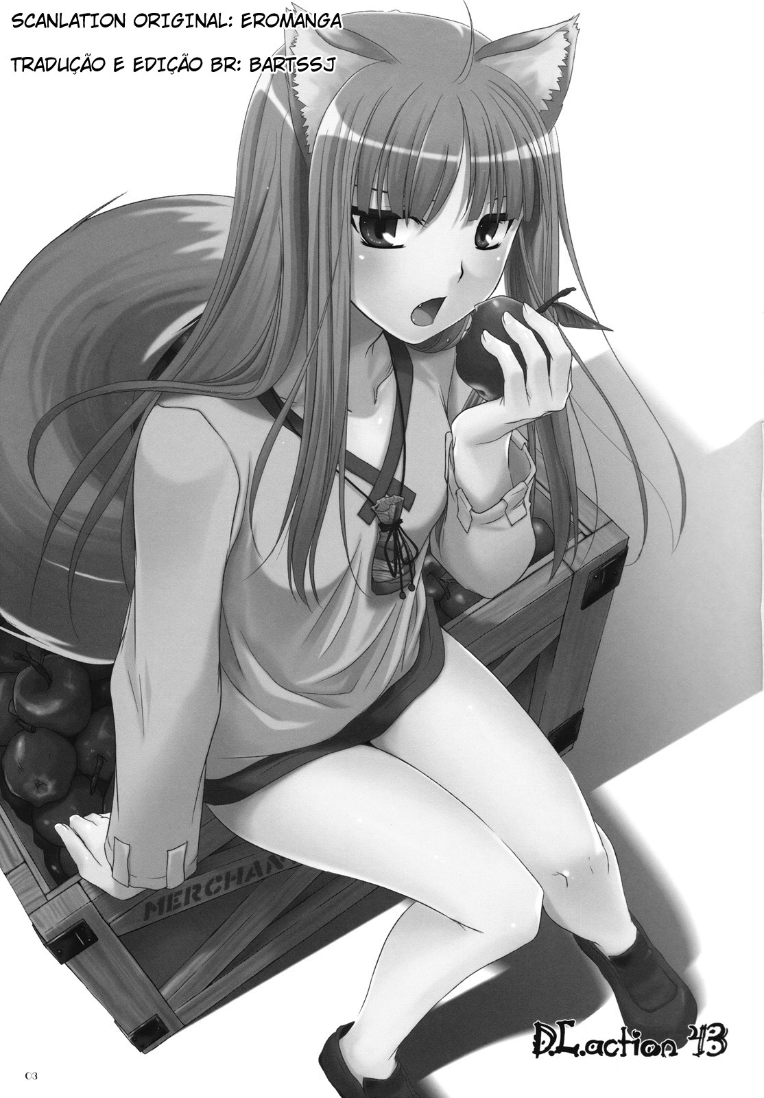 (COMIC1☆2) [Digital Lover (Nakajima Yuka)] D.L. Action 43 (Spice and Wolf) [Portuguese-BR] [BartSSJ] page 2 full