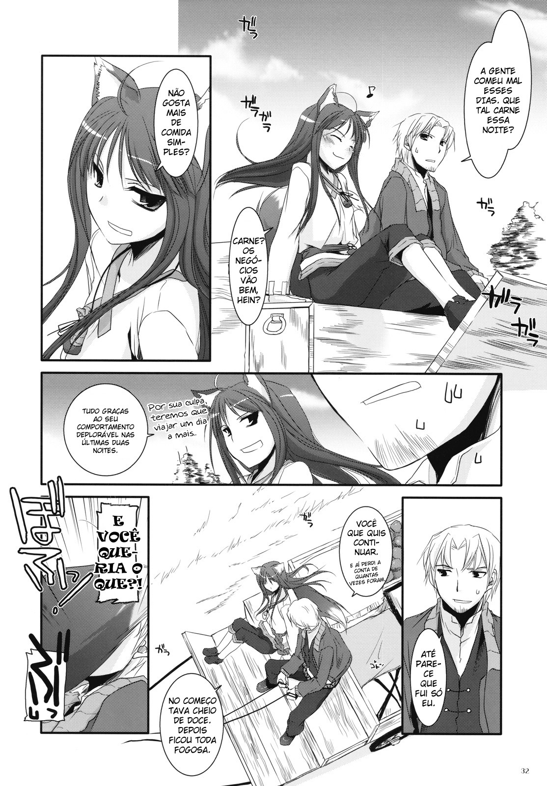 (COMIC1☆2) [Digital Lover (Nakajima Yuka)] D.L. Action 43 (Spice and Wolf) [Portuguese-BR] [BartSSJ] page 31 full