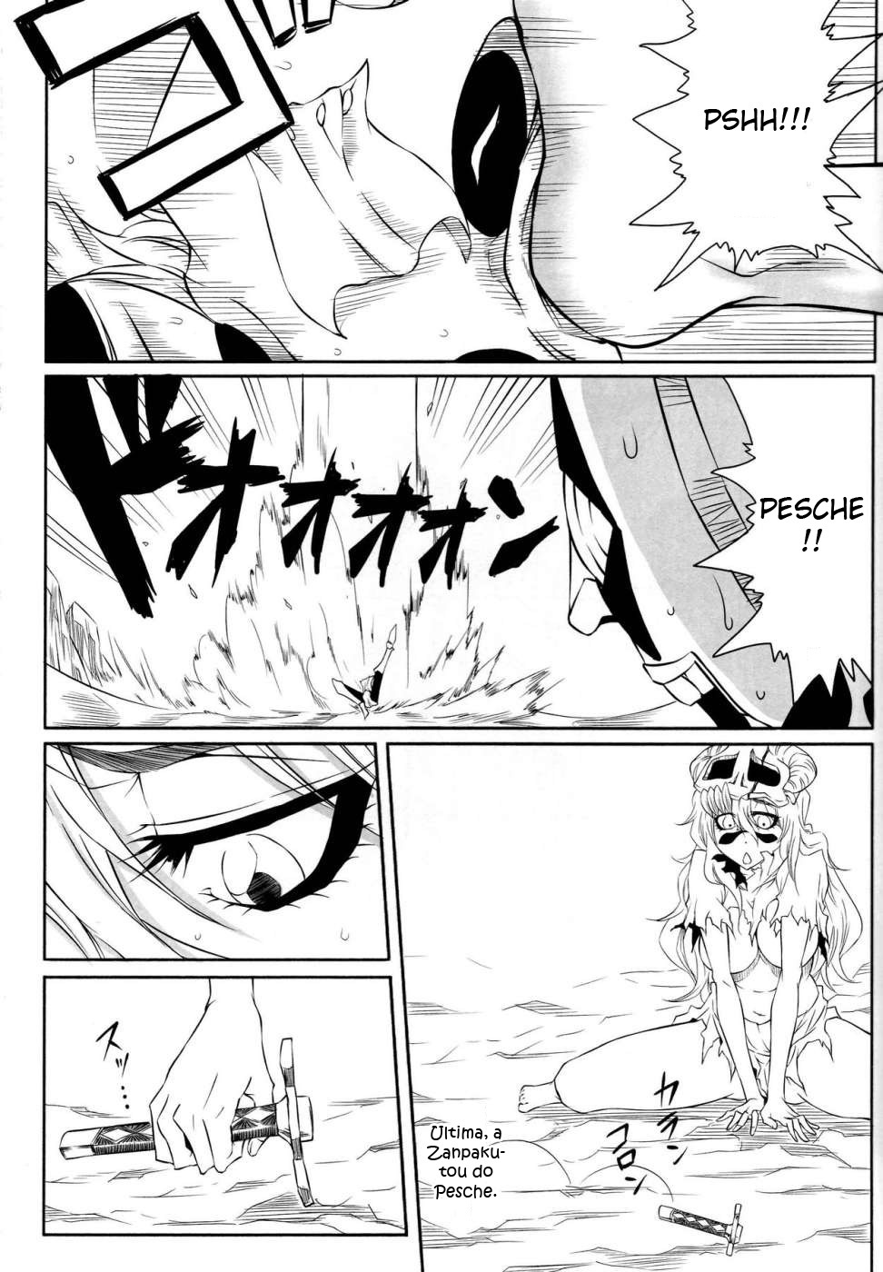 (ComiComi12) [Heta No Yoko Zuki (Dunga)] Nel (Bleach) [Portuguese-BR] [BartSSJ] page 12 full