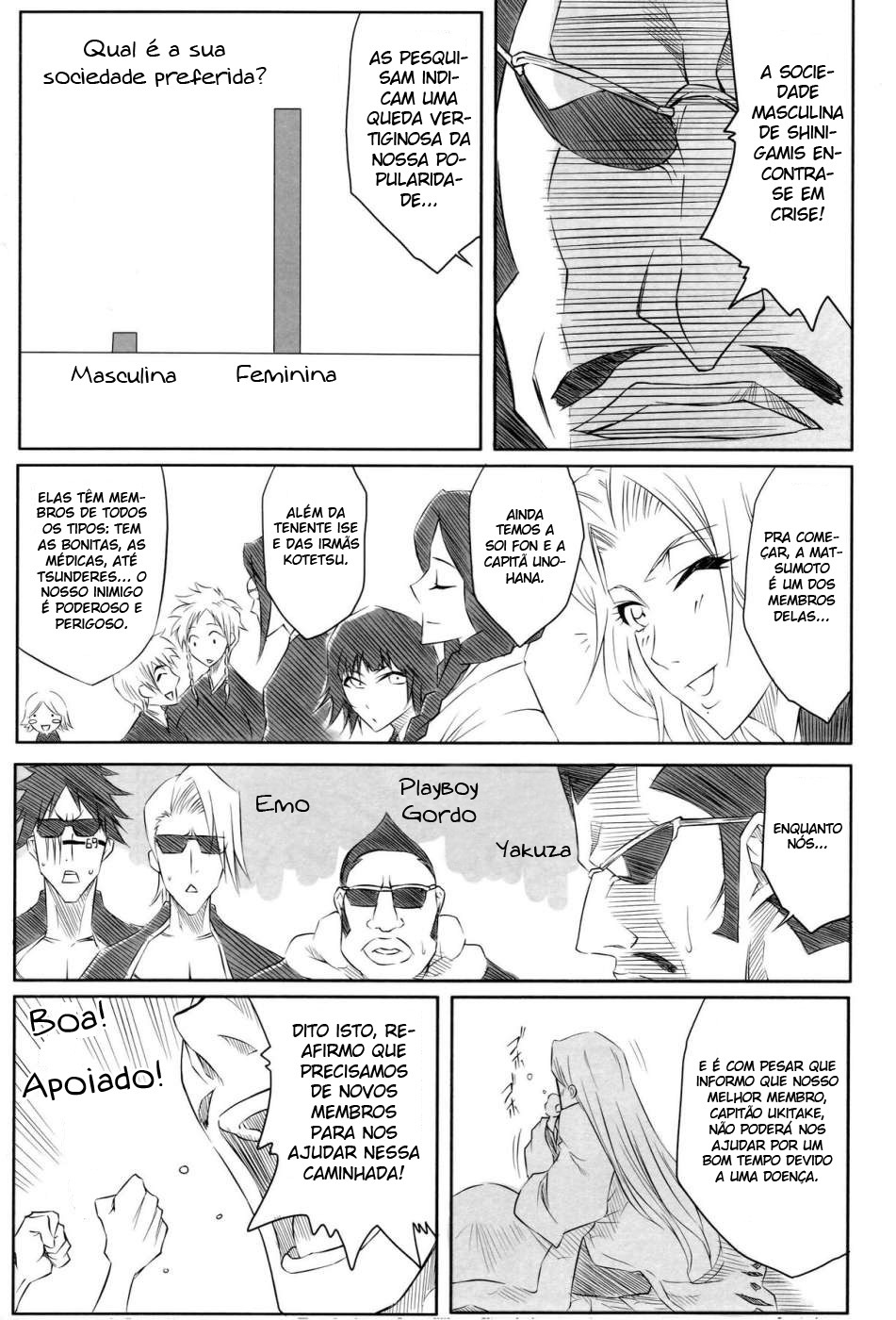 (ComiComi12) [Heta No Yoko Zuki (Dunga)] Nel (Bleach) [Portuguese-BR] [BartSSJ] page 21 full