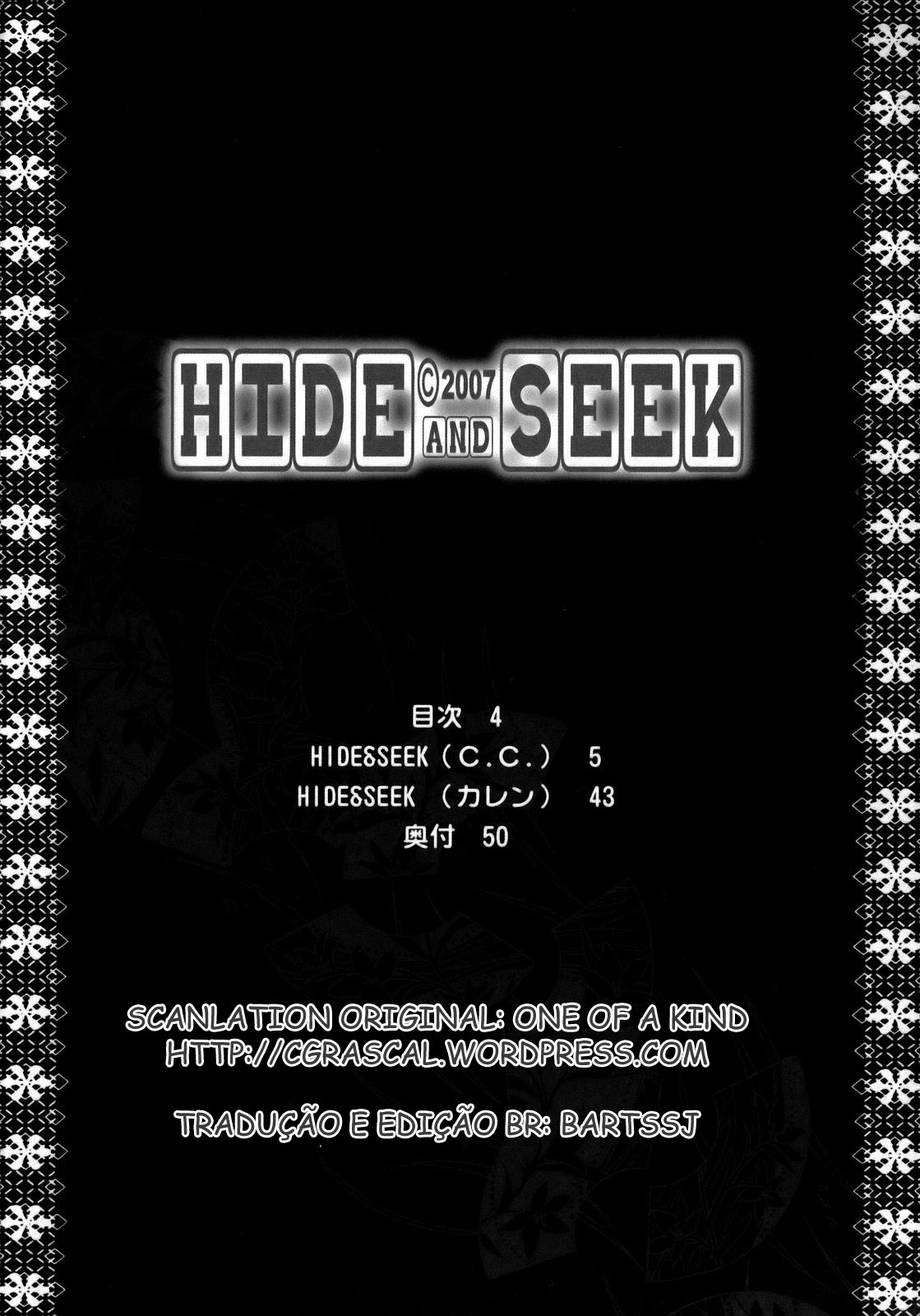 [Kouchaya (Ootsuka Kotora)] HIDE AND SEEK (Code Geass: Lelouch of the Rebellion) [Portuguese-BR] [BartSSJ] page 3 full