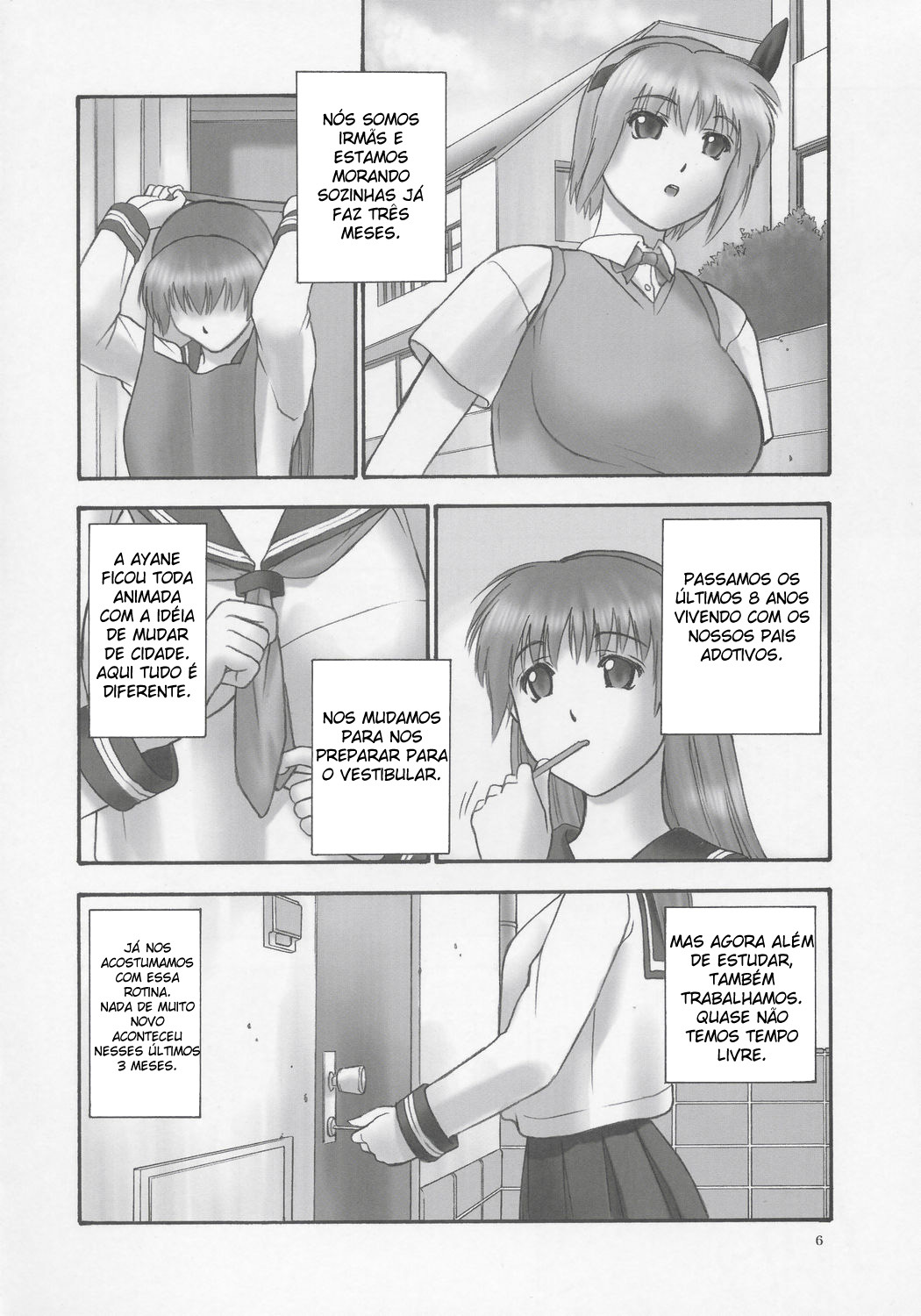 (C68) [Hellabunna (Iruma Kamiri)] REI - slave to the grind - CHAPTER 01: EXPOSURE (Dead or Alive) [Portuguese-BR] [BartSSJ] page 4 full