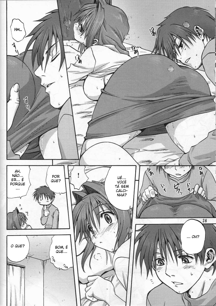 (C72) [Mitarashi Club (Mitarashi Kousei)] Akiko-san to Issho (Kanon) [Portuguese-BR] [BartSSJ] page 25 full