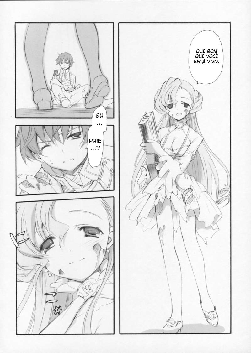 (COMIC1) [Kyougetsutei (Miyashita Miki)] Engage (Code Geass: Lelouch of the Rebellion) [Portuguese-BR] [BartSSJ] page 7 full