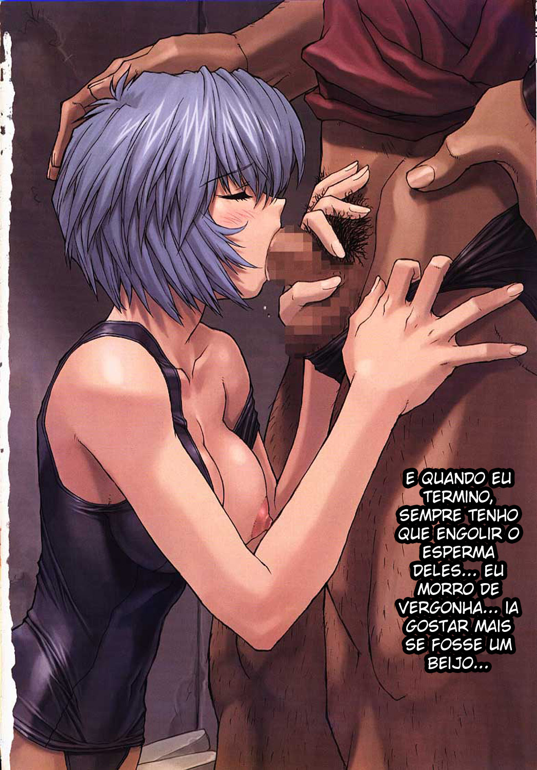 Ayanami 1 Gakuseihen (Neon Genesis Evangelion) [Portuguese-BR] [Rewrite] [BartSSJ] page 8 full