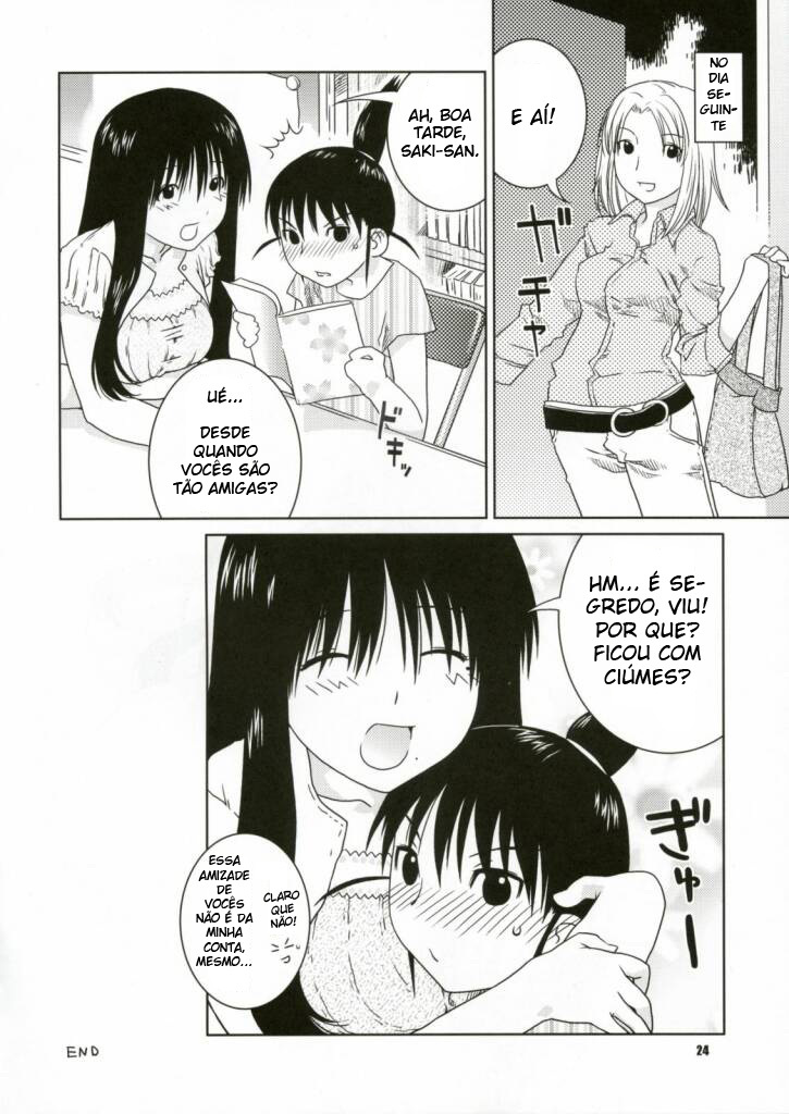 (C67) [Nekomata-ya (Nekomata Naomi)] Fude to Boin (Genshiken) [Portuguese-BR] page 24 full