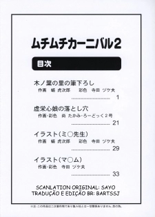 (C72) [Muchi Muchi 7 (Terada Tsugeo, Sanagi Torajirou, Nao Takami)] Muchi Muchi Carnival 2 (Various) [Portuguese-BR] [BartSSJ] - page 2