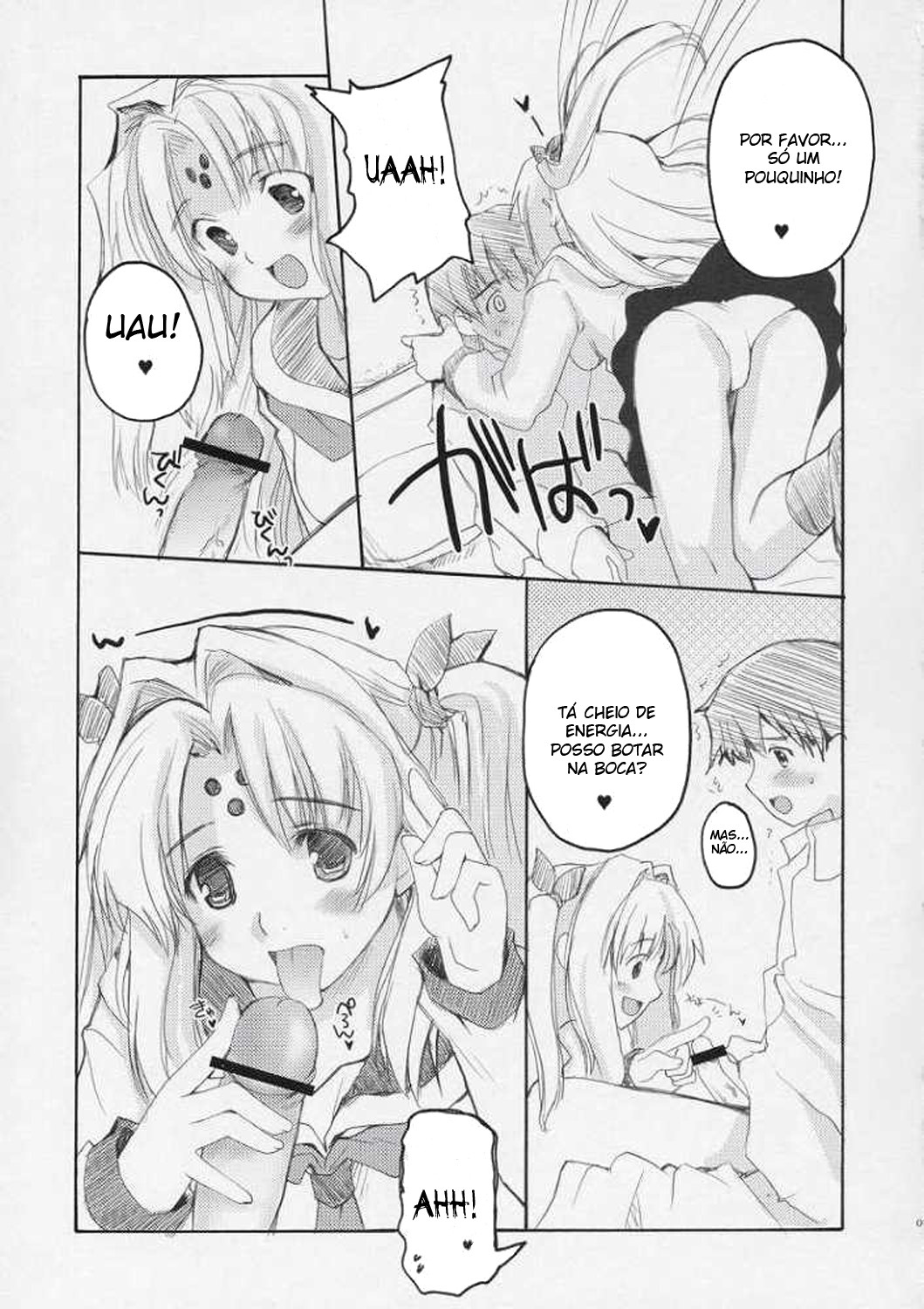 (C67) [Hachiouji Kaipan Totsugeki Kiheitai, PLASTIC DREAMER (Makita Yoshiharu)] HAPPY FEVER HEAT! (Girls Bravo) [Portuguese-BR] [BartSSJ] page 4 full