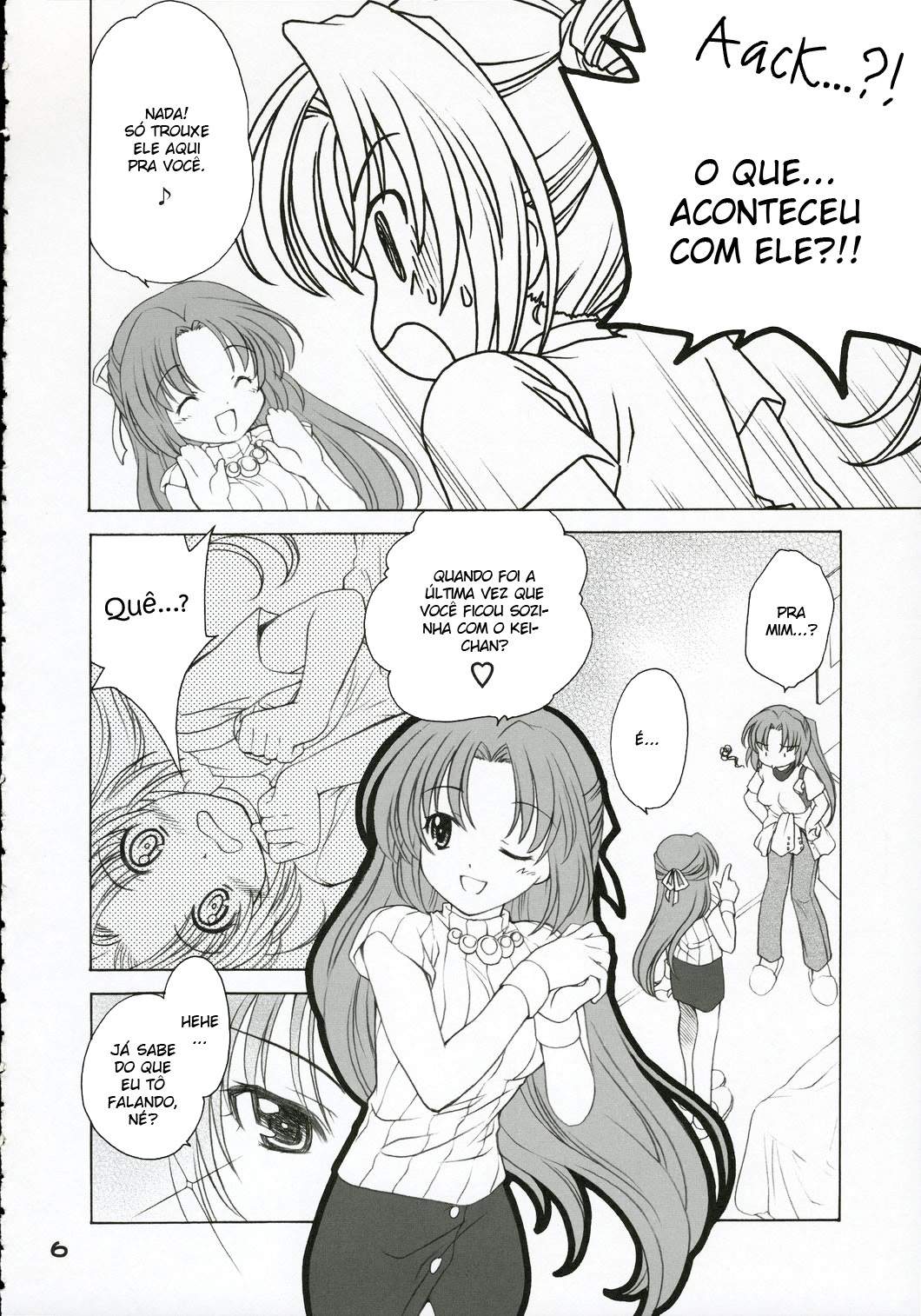 (C69) [Purin Yokochou (Ouka Sushi)] Mion Shion (Higurashi no Naku Koro ni) [Portuguese-BR] page 5 full