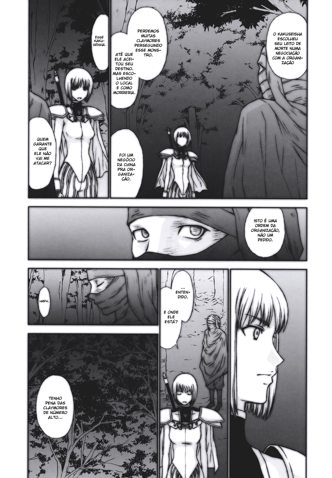 (C73) [Secret Society M (Kitahara Aki)] Doukoku no Ori (Claymore) [Portuguese-BR] [BartSSJ] page 3 full