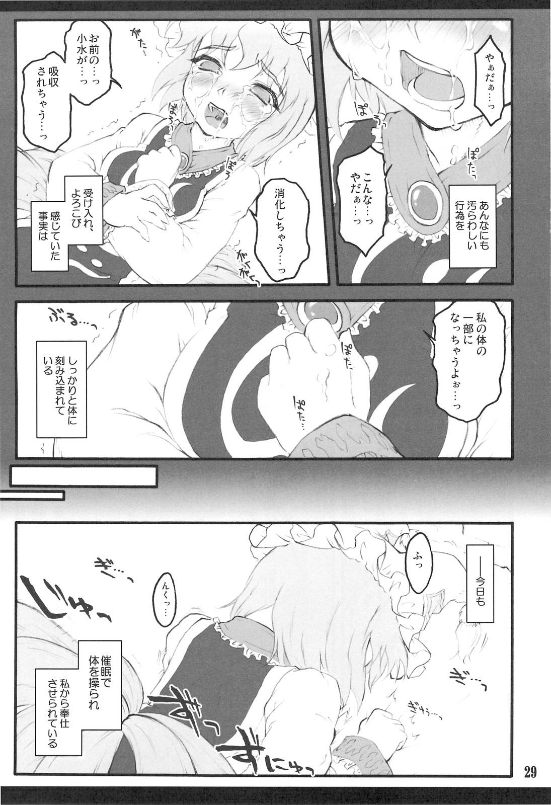 (C75) [CHIRIAKUTA (Yaburebouki Akuta)] Ran ~Touhou Shoujo Saiin~ (Touhou Project) page 28 full