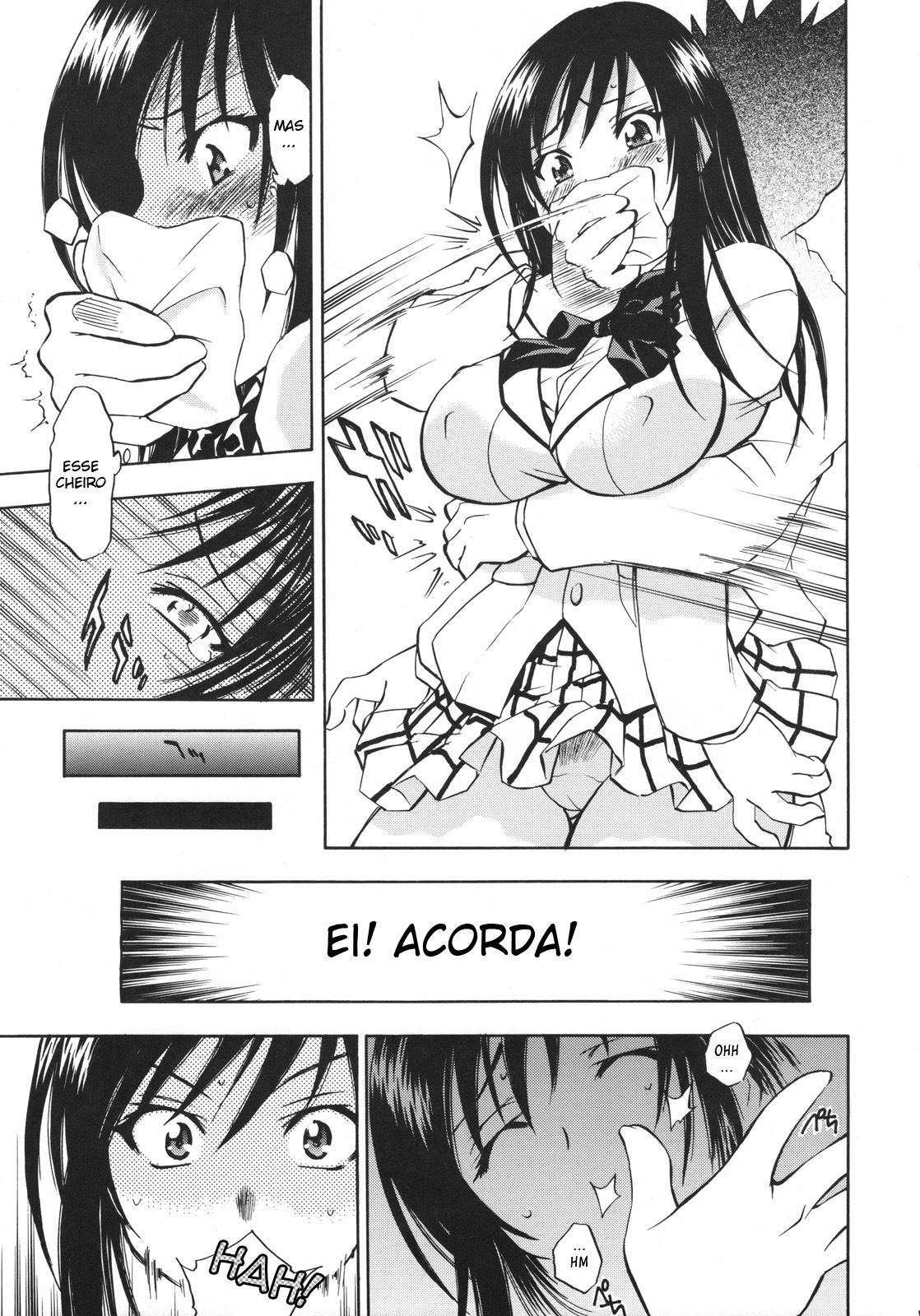 (COMIC1☆2) [Studio Wallaby (Nagisa Minami)] Troublekko ~ Saki & Yui ~ (To LOVE-Ru) [Portuguese-BR] [BartSSJ] page 6 full